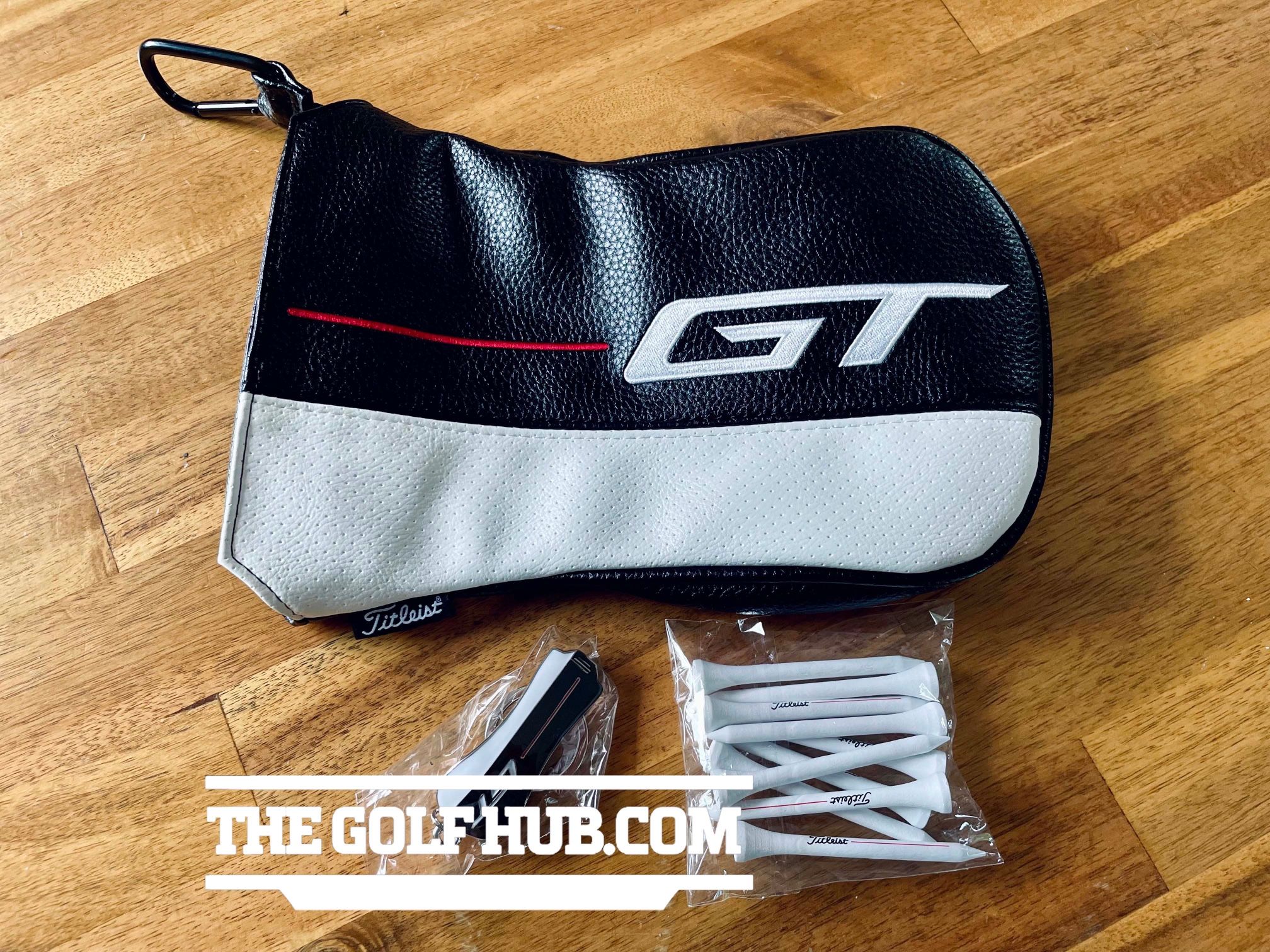 *NEW* Titleist GT Leather Valuables Pouch / Tees / Bottle Opener Keychain πβ¨
