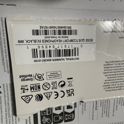 Bose Quiet Comfort Headphones Black 