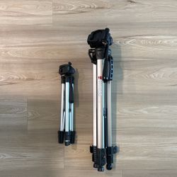 Amazon basic and Ambico Tripods