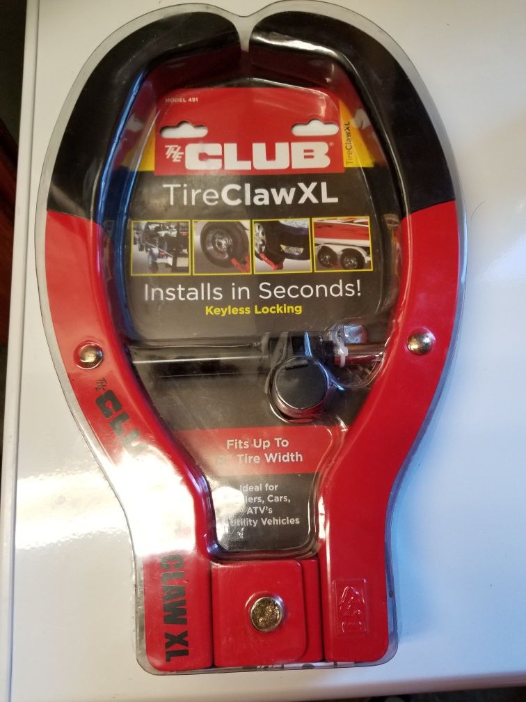 The CLUB Tire claw XL