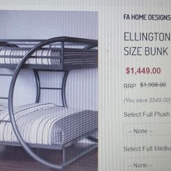 Full Over Full Bunk Bed Litera Matrimonial