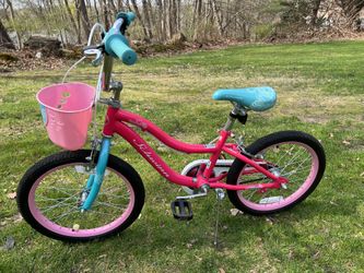 SCHWINN 18” GIRL BIKE PINK SUPER CUTE