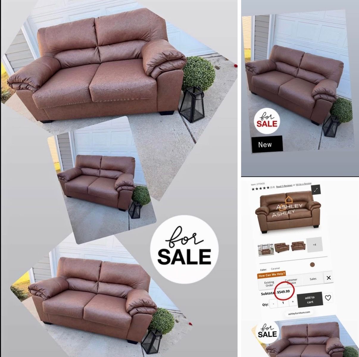 Love seat (new)