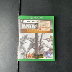 Xbox One Rainbow Six Siege 