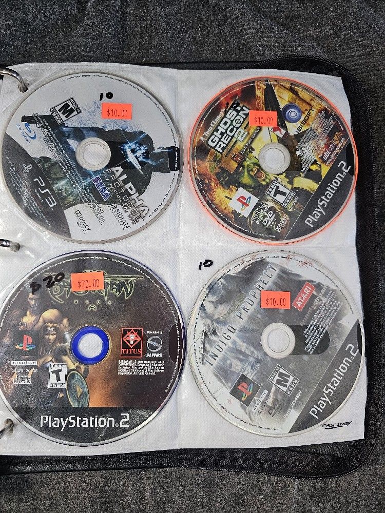 Various Ps2,Ps3 Games (DISK ONLY)