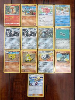 Pokemon Sun & Moon & XY Era Non-Holo Common & Uncommon Lot of 13 NM ⭐️