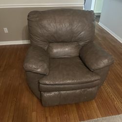 Leather Recliner 