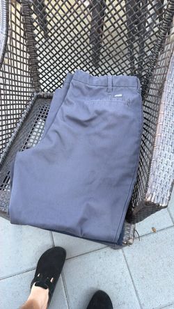 40x30 gray work pants