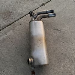 Bmw 328i f30 muffler with valves 2011-2019