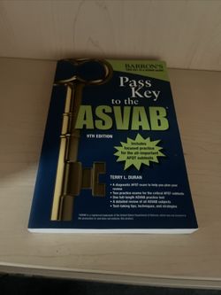 Pass Key to the ASVAB by Terry L. Duran (2018, Trade Paperback)