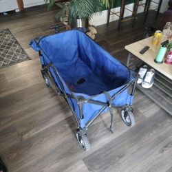 Wagon Cart For Kids/Camping (Blue)