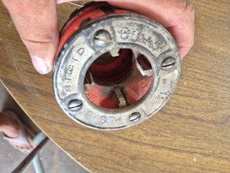 Ridgid pipe thread cutter for male 1 1/4"