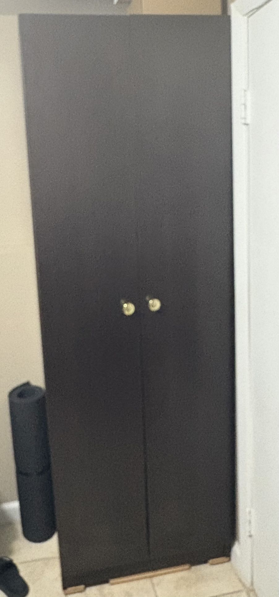 Solid Wood Closet L72”- W24”- D17”