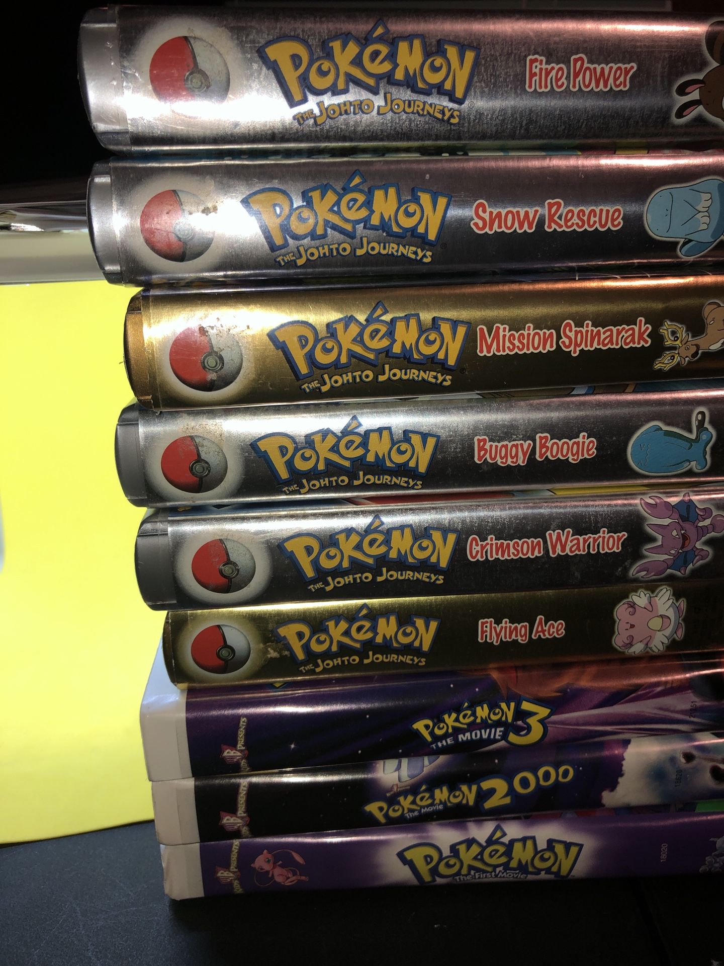 Pokemon VHS Tapes - Fast Shipping!