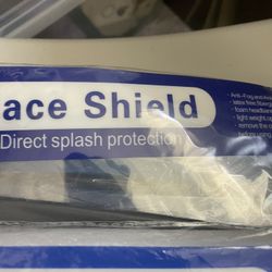 Face Shields 8 Pc New