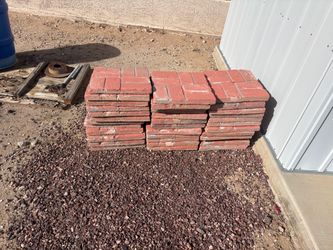Red Brick Paver Lot