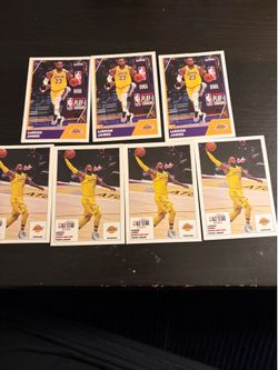 LeBron James Panini