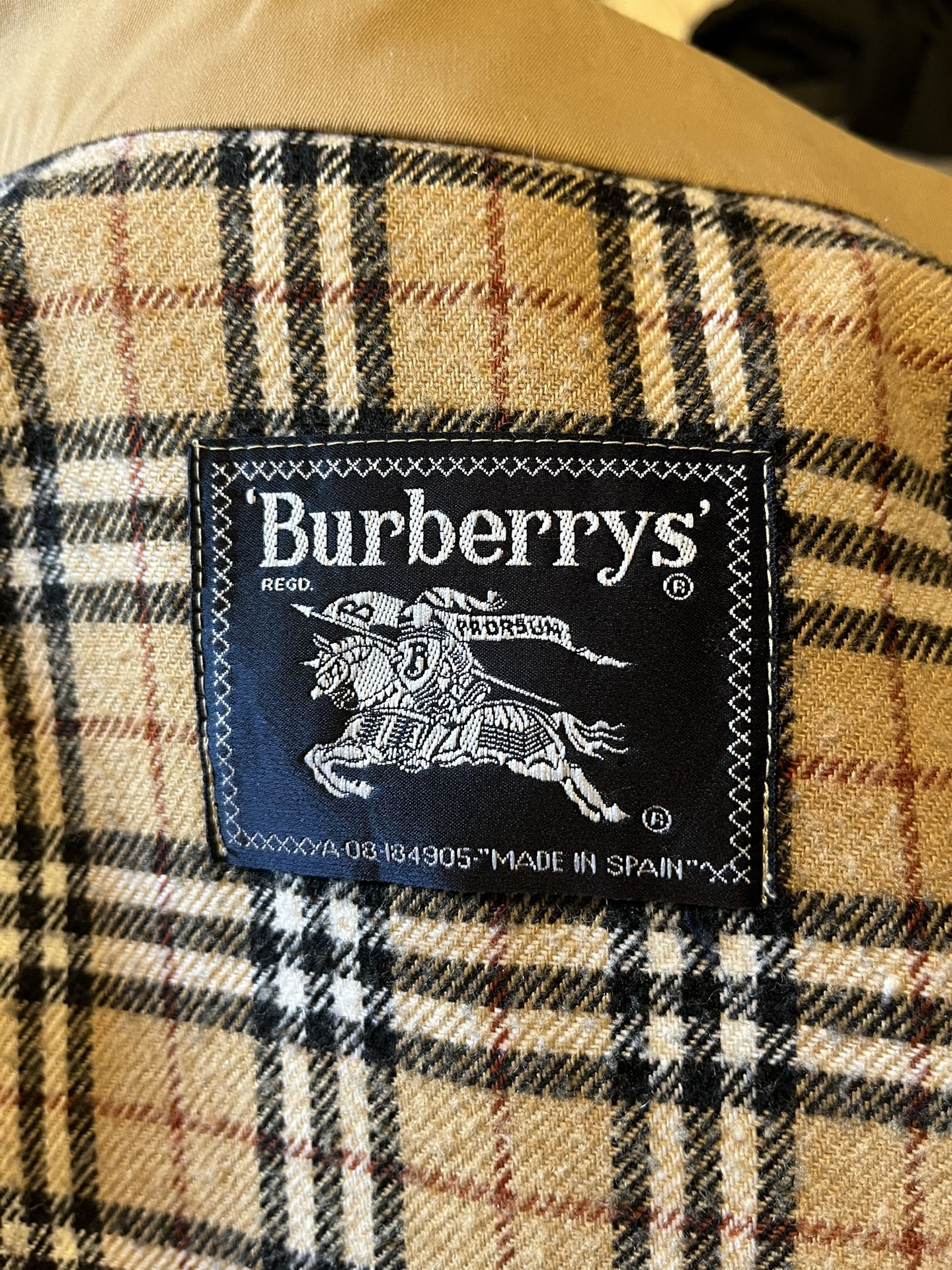 Burberry/Versace Jackets