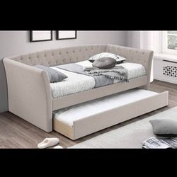 Twin Bed With Mattress 