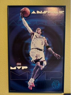 Framed poster