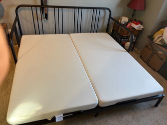 Twin or King Mattress and Frame
