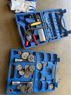 Vacuum pump break and disc brake pad/calibre service kit