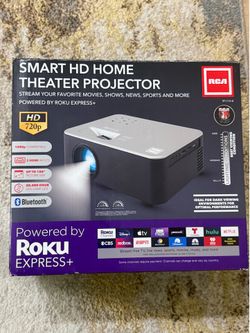 Smart HD Home Theater Projector with stand and screen