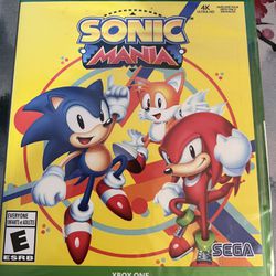 Sonic Mania SEALED XBOX ONE