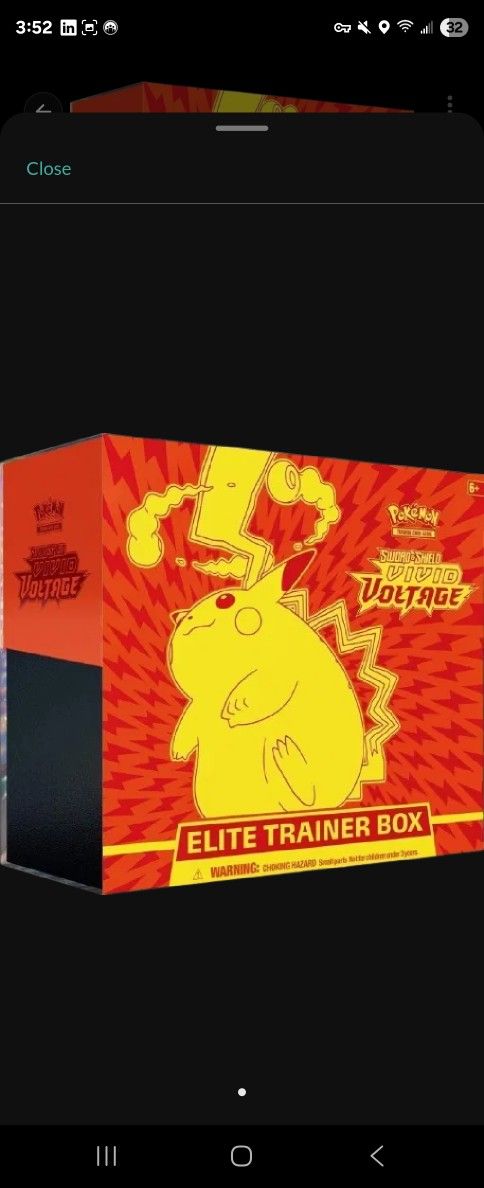Vivid Voltage Elite Trainer Box