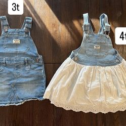 Oshkosh Toddler Girl Overalls