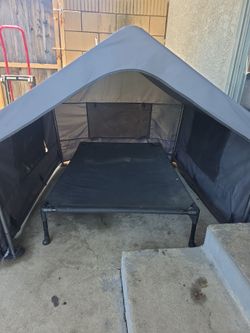Dog tent and Crate