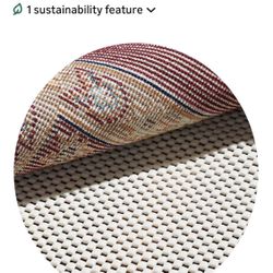 Non-slip Rug Pad, 8ft Round, New