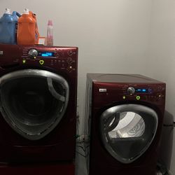 GE Profile Front Load  Washer And Dryer