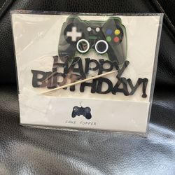 Video Game Cake Topper