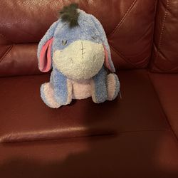 New Plush Weighted Eeyore With Removable Pouch 