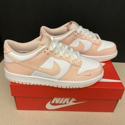 Nike Dunk Low White/ Washed Coral