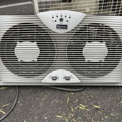 Two Window Fans 