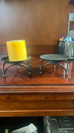 2 piece candle holders