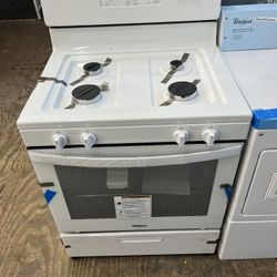 Whirlpool Gas Range White 30” 