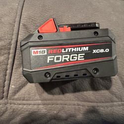 Milwaukee 8.0 Forge Battery New