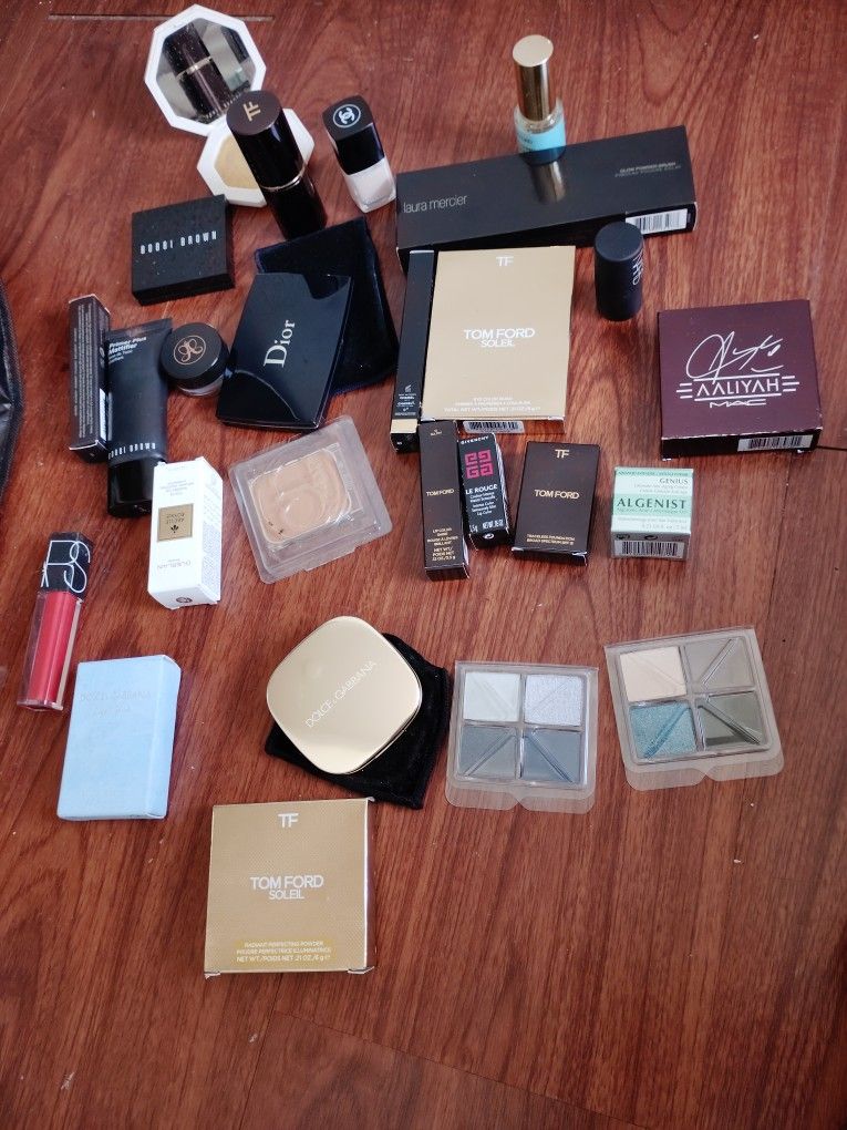 Assorted Women's Designer Makeup Christian Dior Tom Ford Dolce Gabbana