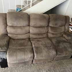 76in Recliner Sofa