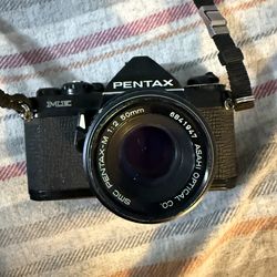 *Pentax ME with 50mm f2.0 lens