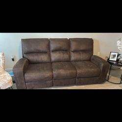 Ashley furniture Double Reclining Sofa