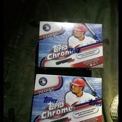 Topps Chrome Baseball 2025 Blasters UPDATE SERIES