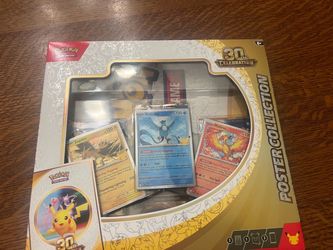 Pokémon 30th Celebration Poster Collection Box