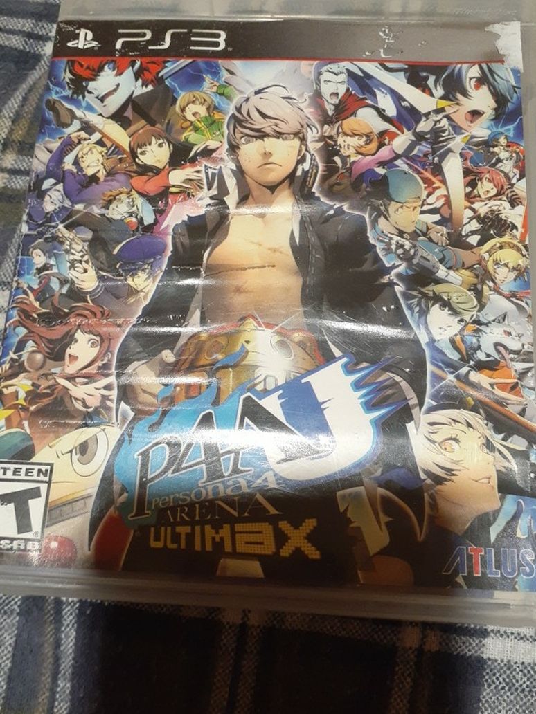 Persona 4 Arena Ultimax Ps3 Cib