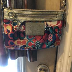 Coach Authentic Cross Body Purse 
