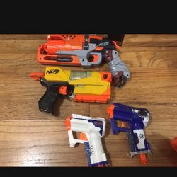 Nerf guns and bullets