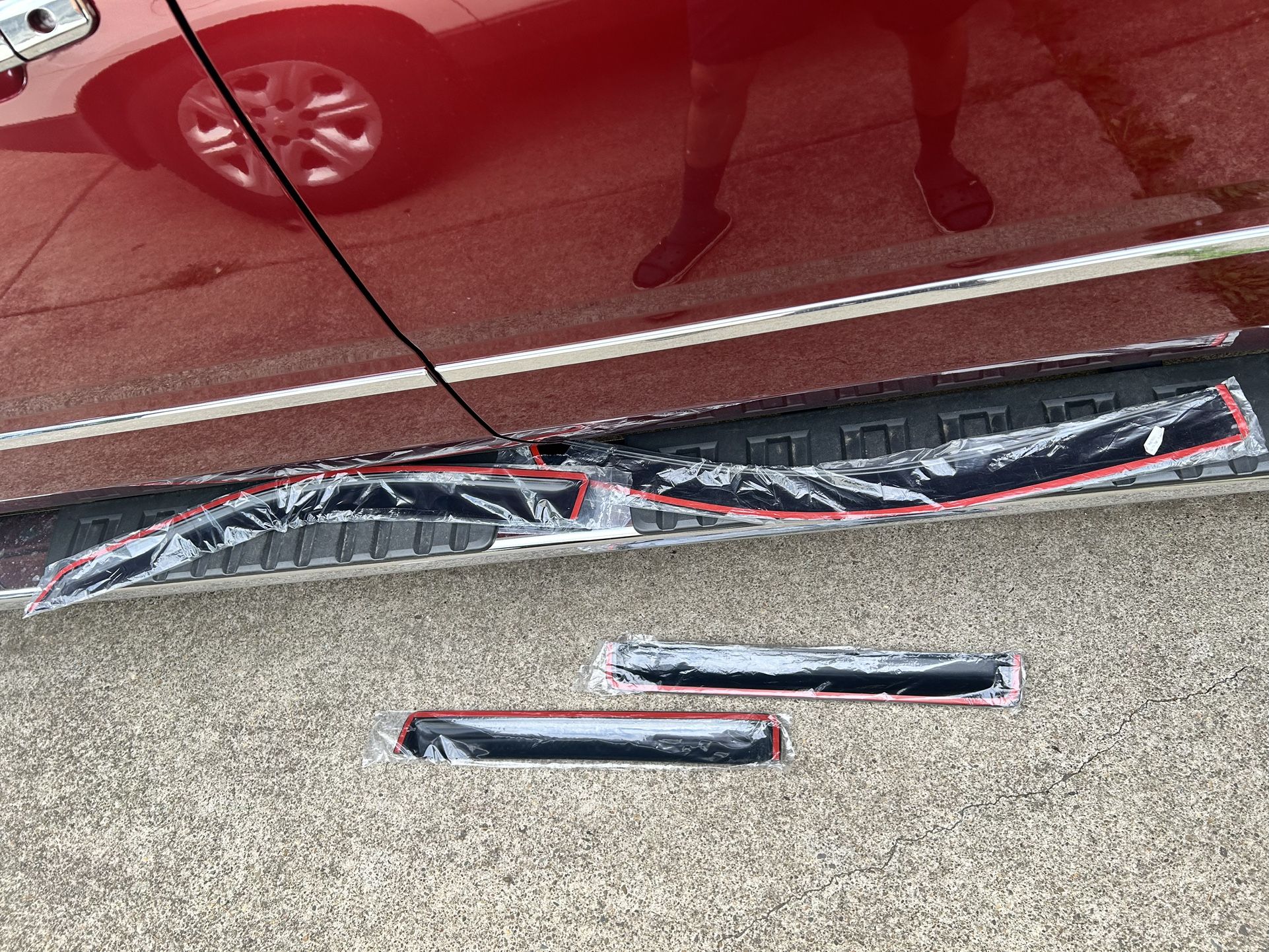 Window Visors Rain Sun Guards Vent